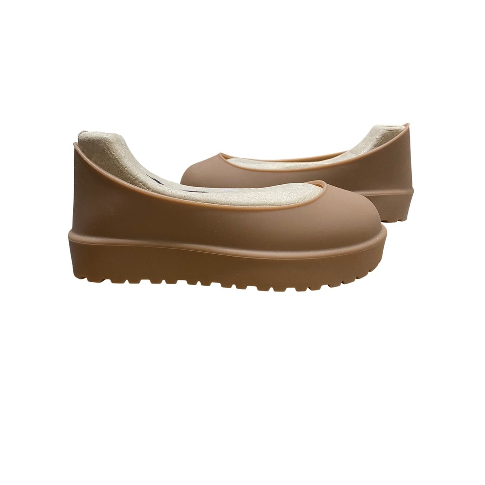 UGG Silicone Shoe Guard Chestnut Waterproof Lug Sole Galoshes 1129431 XS 4-5